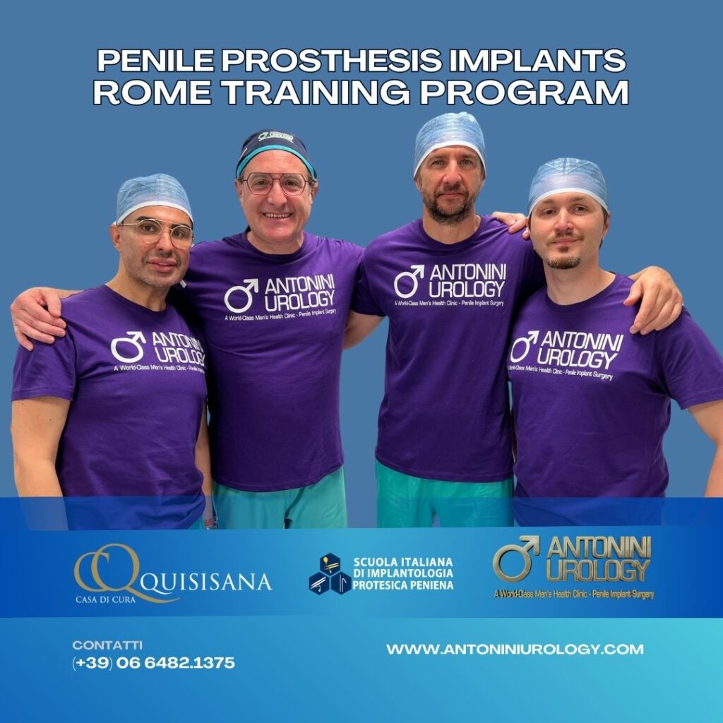 13-05-2024-Penile prosthesis implants Rome training program