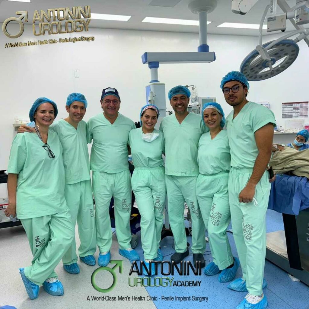 Antonini, Guest at the Hospital Internacional de Colombia