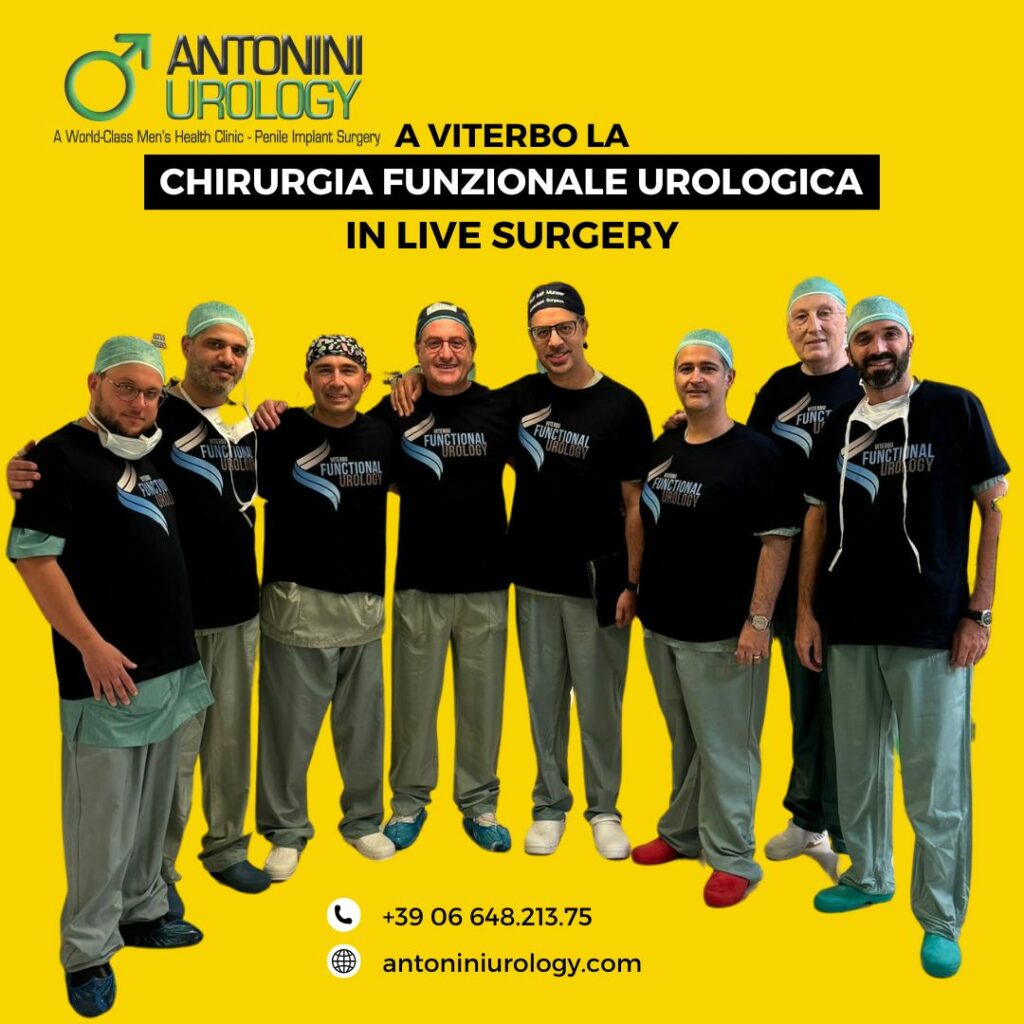 En Viterbo, la Cirugía Funcional Urológica en Live Surgery